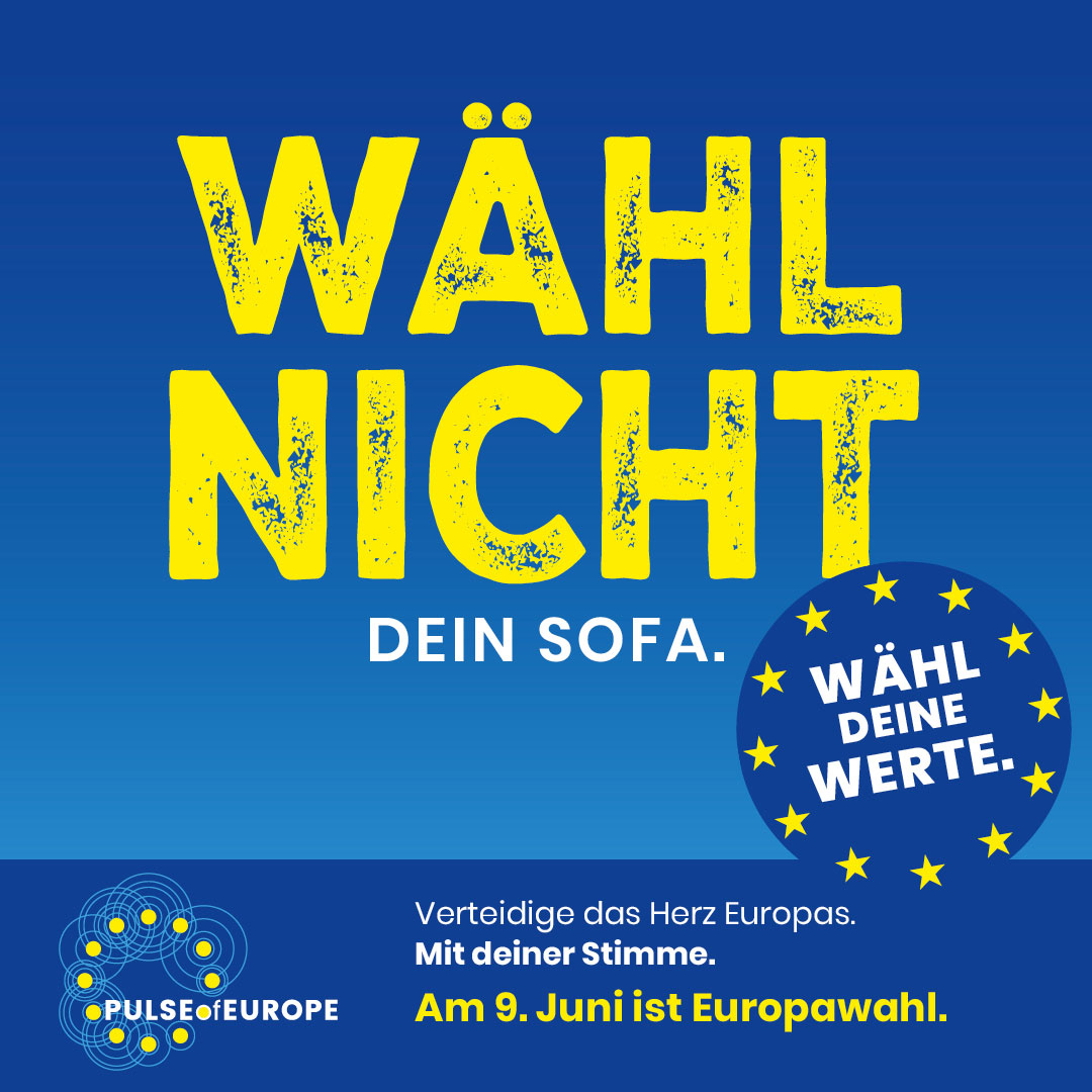 „Runter vom Sofa –für ein demokratisches Europa“